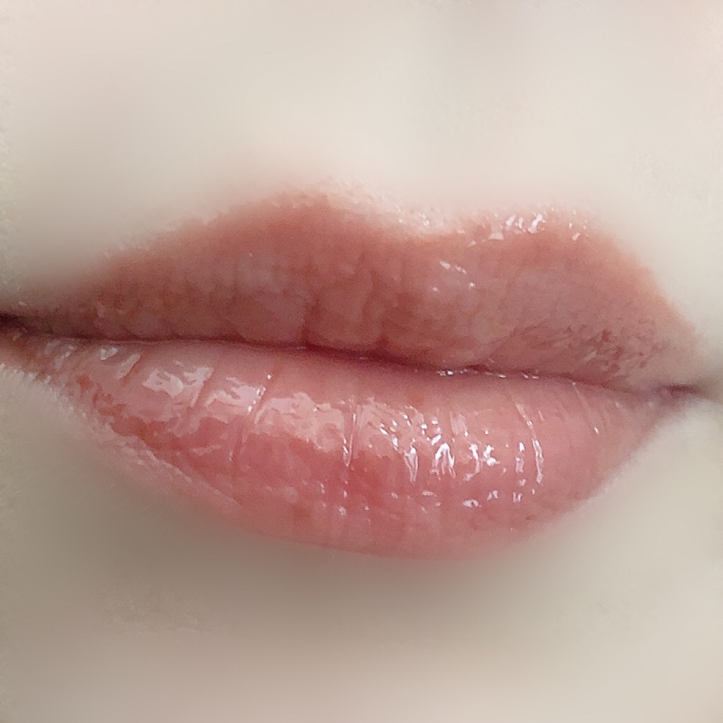 グラスライクリップジェリー/freshian/口紅を使ったクチコミ（3枚目）