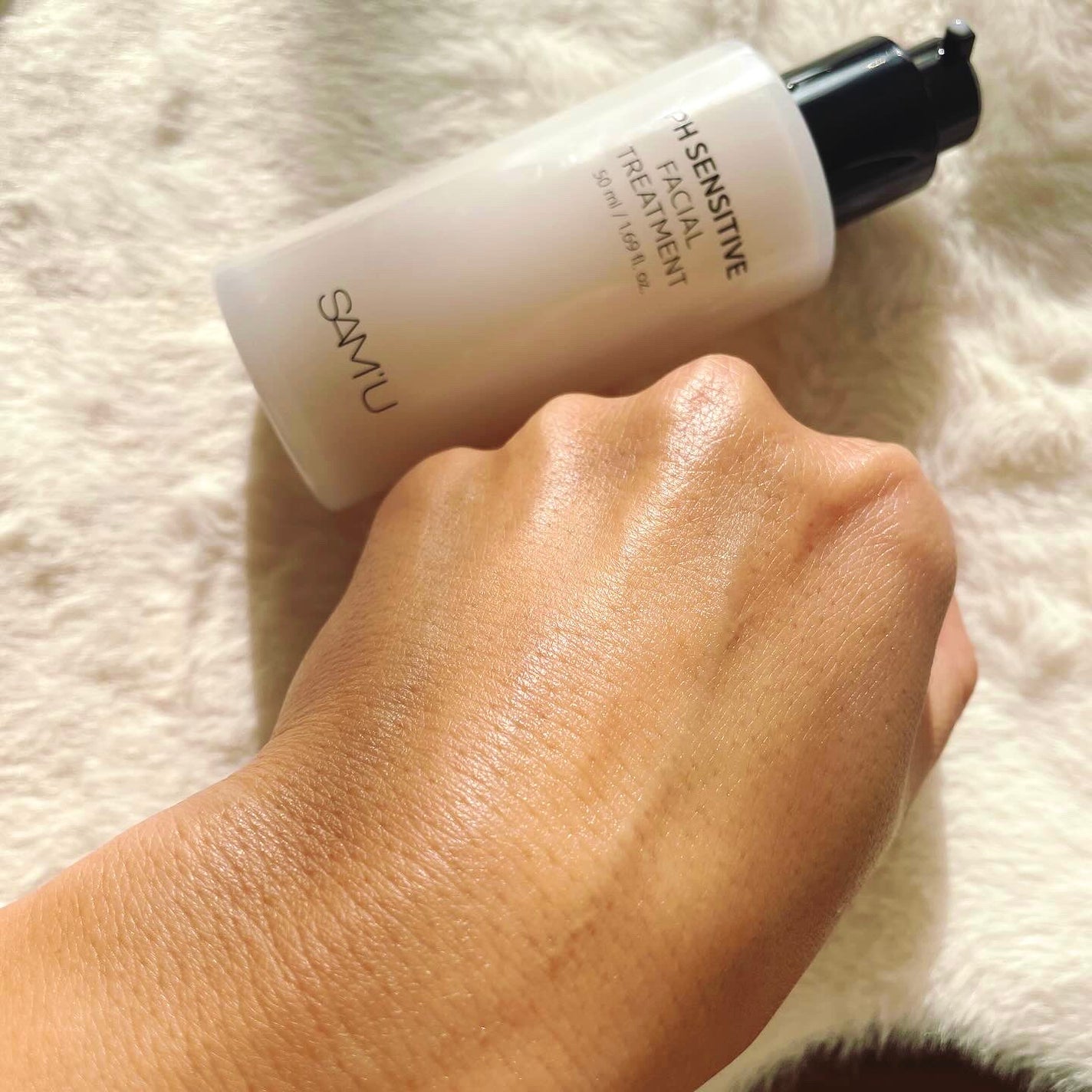 サミュ PHセンシティブフェイシャルトリートメント/SAM'U/美容液を使ったクチコミ(3枚目)