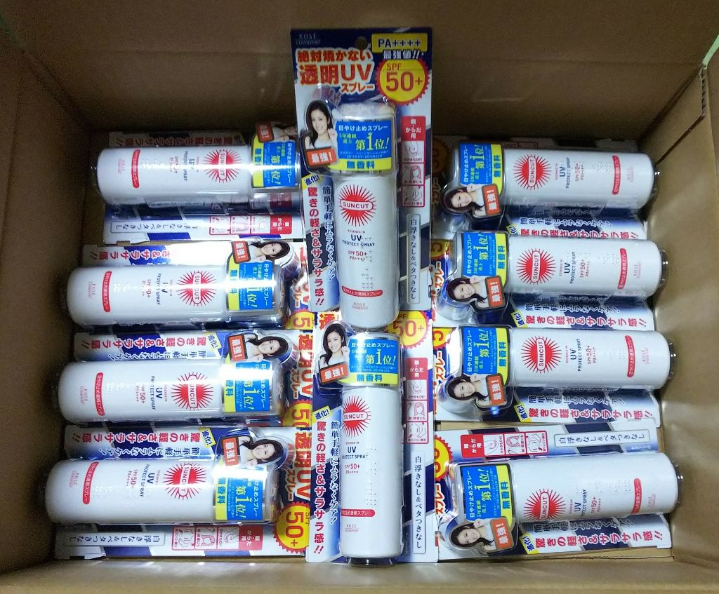 日やけ止め透明スプレー 無香料/サンカット®/日焼け止めミスト・スプレーを使ったクチコミ（1枚目）