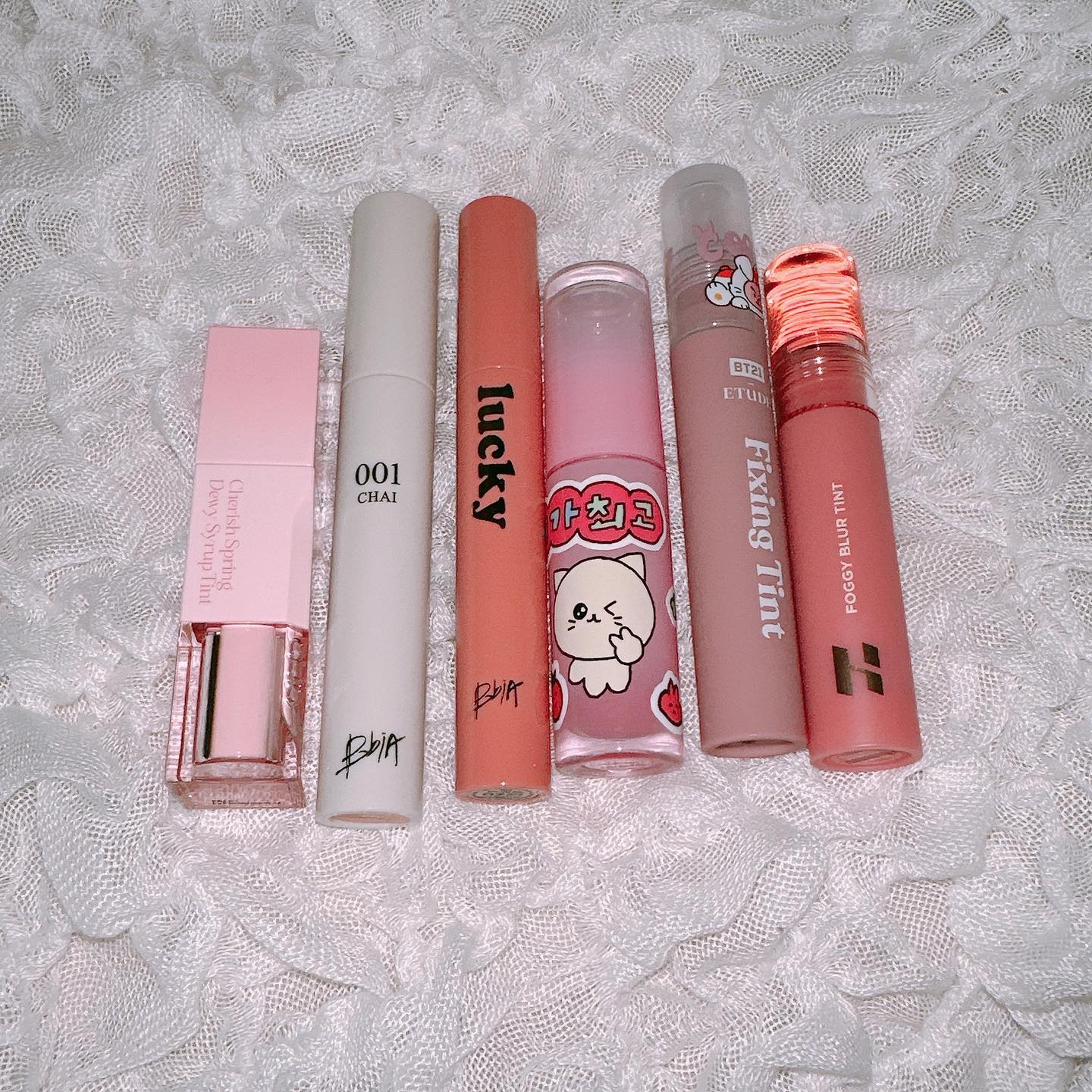 フォギーブラーティント #04 Hazy/HOLIKA HOLIKA/リップティントを使ったクチコミ（2枚目）