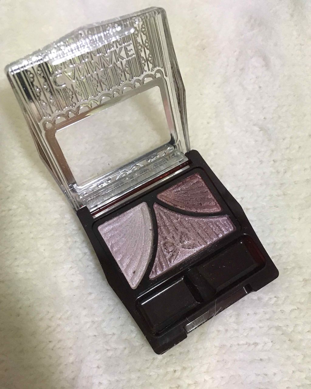 ジューシーピュアアイズ/キャンメイク/アイシャドウパレットを使ったクチコミ(2枚目)