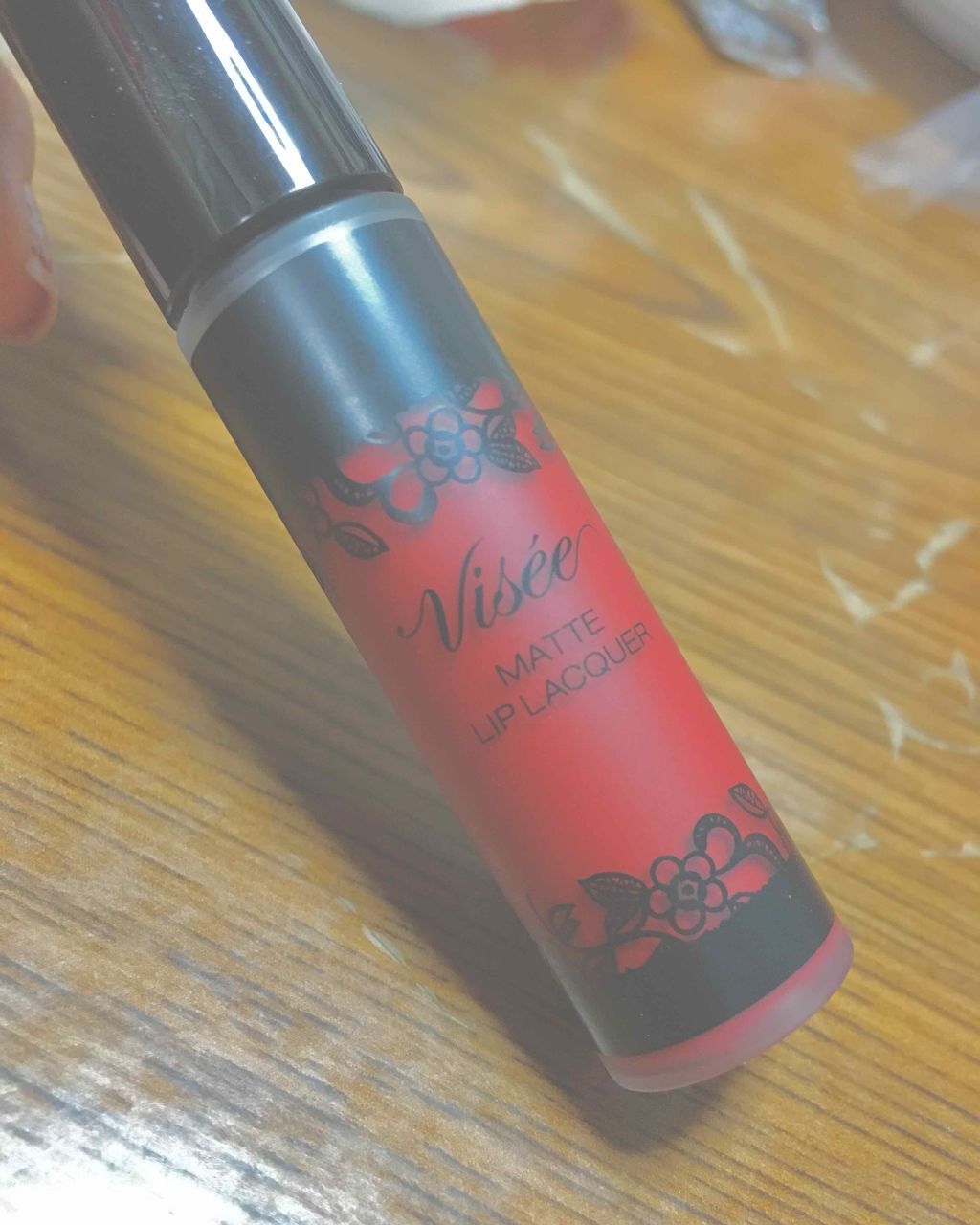 マットリップラッカー/Visée/口紅を使ったクチコミ（1枚目）