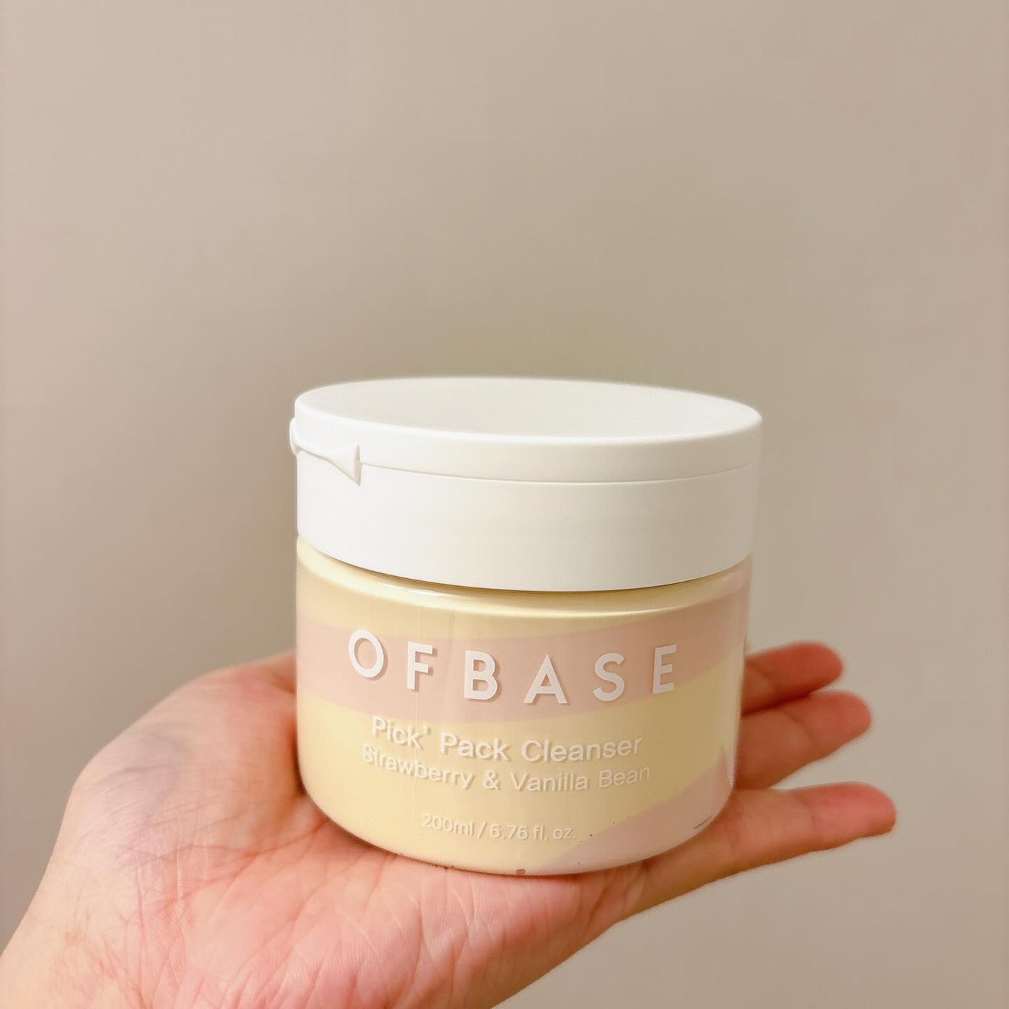 ピックパッククレンザー イチゴ&バニラビーン/OFBASE/洗い流すパック・マスクを使ったクチコミ(1枚目)