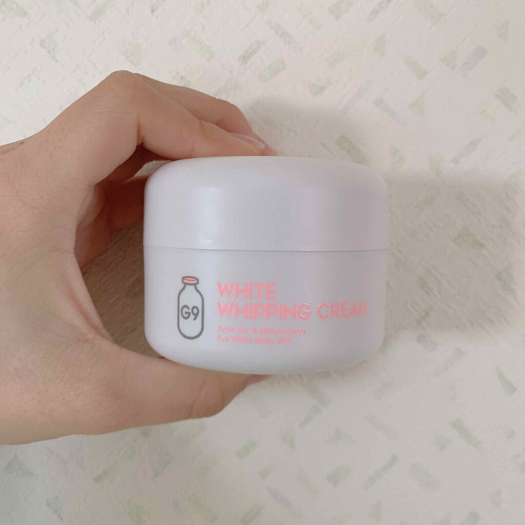 WHITE MILK CREAM/3CE/フェイスクリームを使ったクチコミ（2枚目）