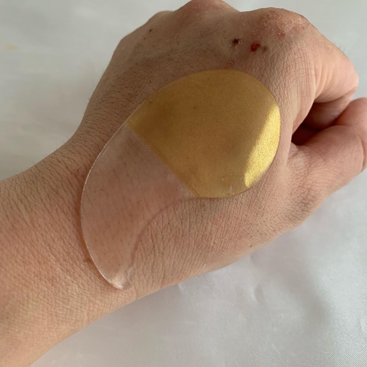 GOLD COLLAGEN DUAL EYE PATCH/SNP/アイケア・アイクリームを使ったクチコミ(3枚目)