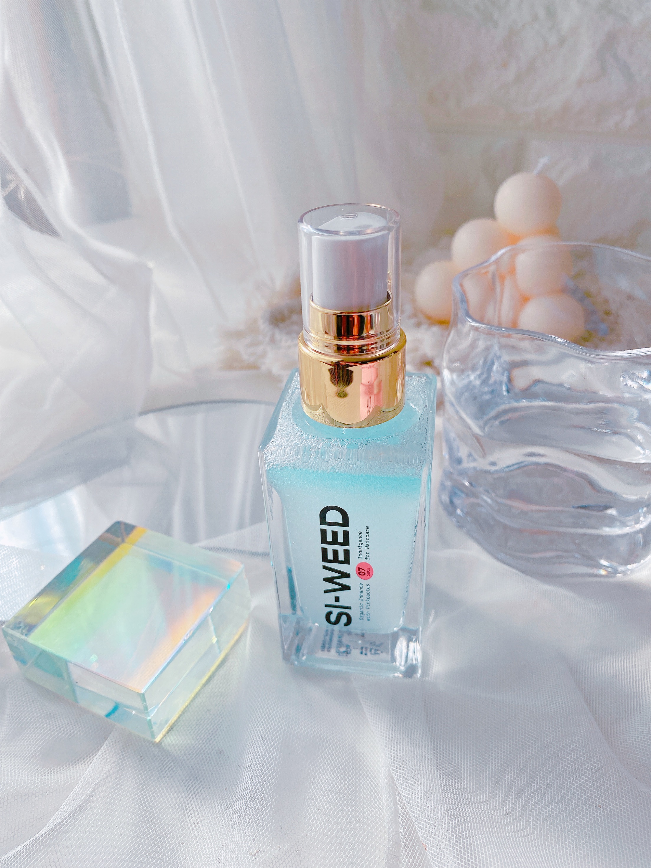 ORGANIC HAIR SI-WEED MIST/PINKGHOST/ヘアミストを使ったクチコミ（2枚目）