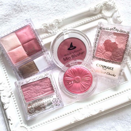 【旧品】パウダーチークス/キャンメイク/パウダーチークを使ったクチコミ(4枚目)