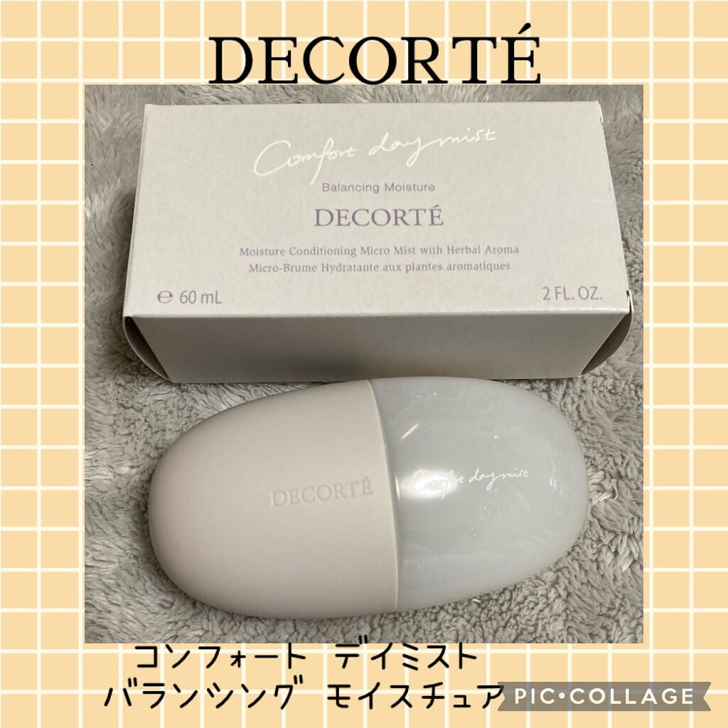 コンフォート デイミスト バランシング モイスチュア/DECORTÉ/ミスト状化粧水を使ったクチコミ(1枚目)