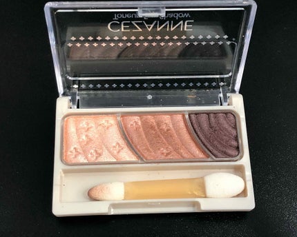 トーンアップアイシャドウ/CEZANNE/アイシャドウパレットを使ったクチコミ(1枚目)