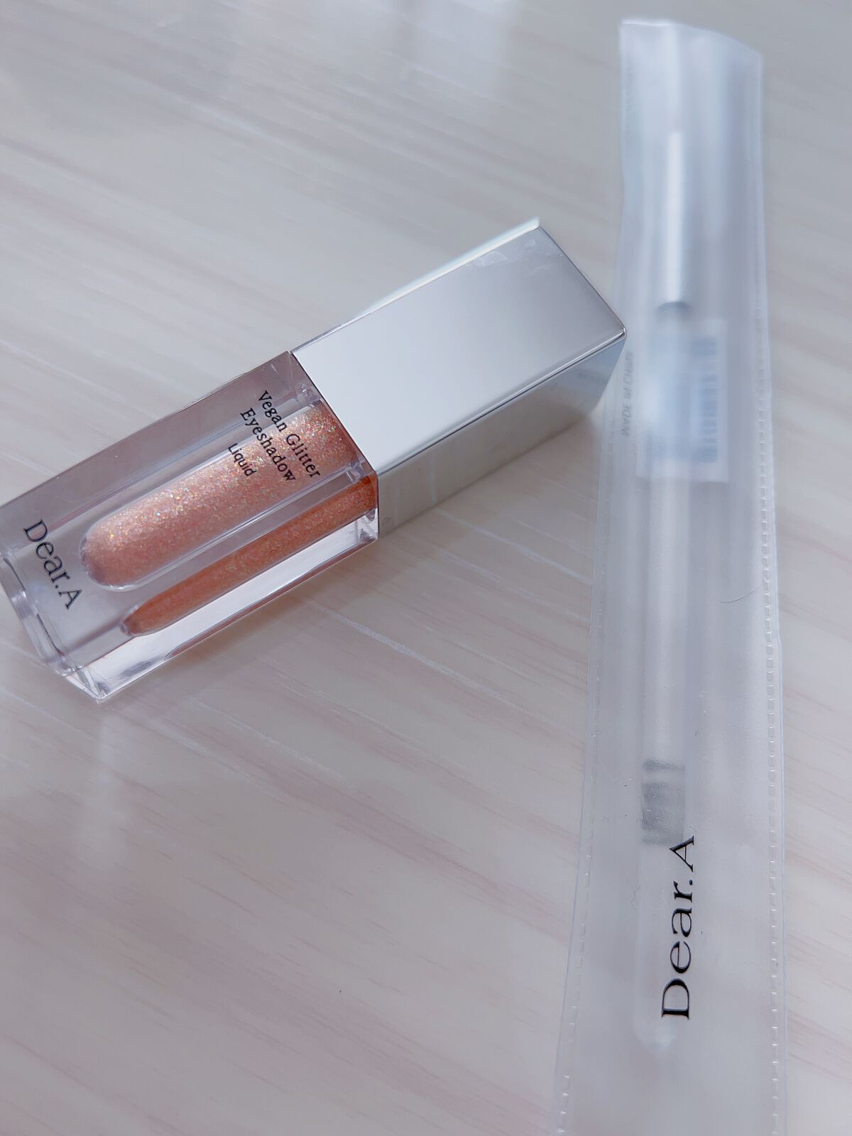 グリッターアイシャドウ/Dear.A/グリッターを使ったクチコミ（2枚目）
