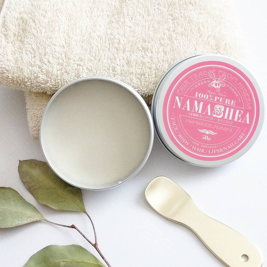 ナマシア 高保湿生シアバター ゼラニウムの香り/ナマシア/フェイスクリームを使ったクチコミ（1枚目）