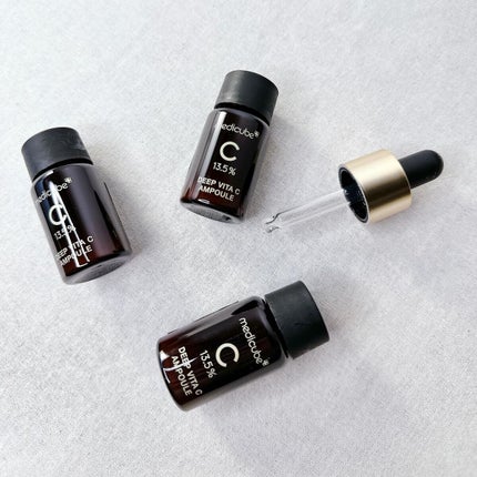 ディープビタCアンプル/MEDICUBE/美容液を使ったクチコミ(2枚目)