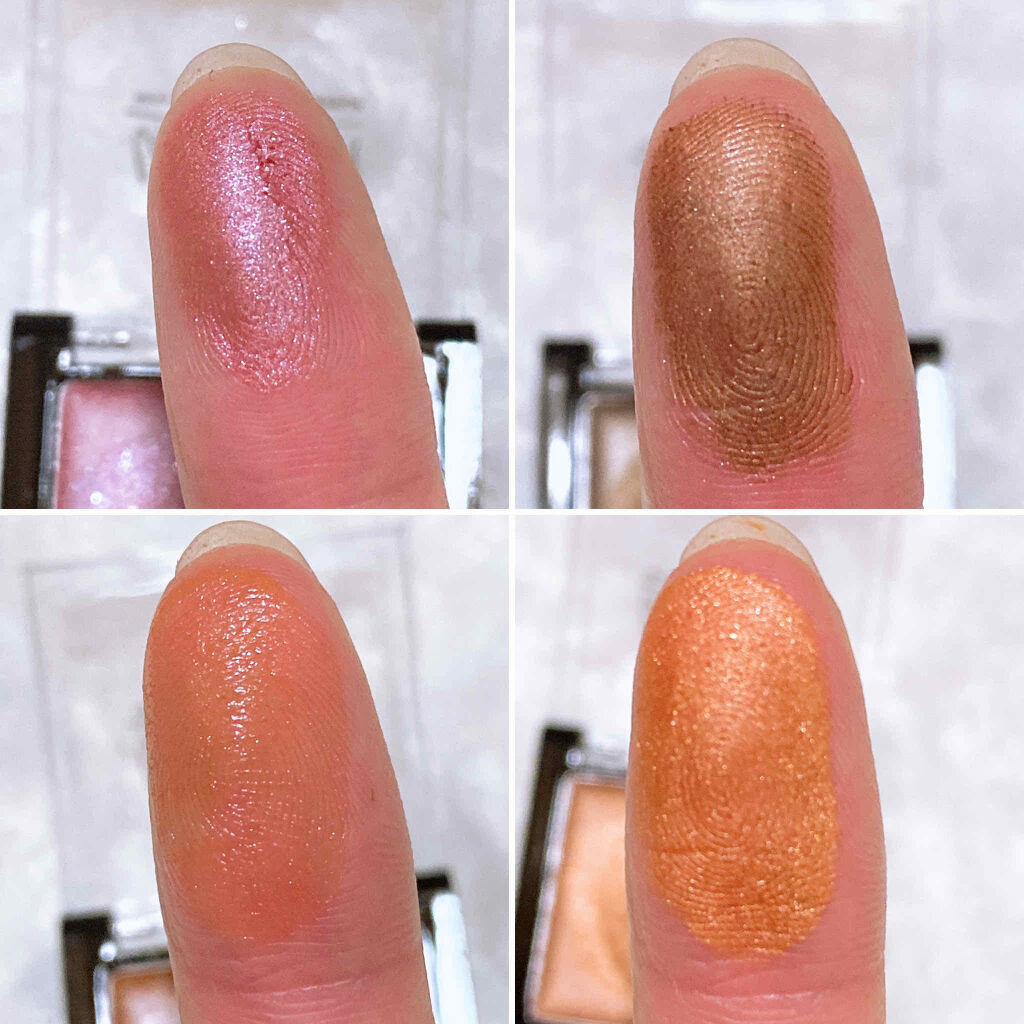 UR GLAM　AIRY EYE COLOR シャイニーブラウン/U R GLAM/ジェル・クリームアイシャドウを使ったクチコミ（3枚目）