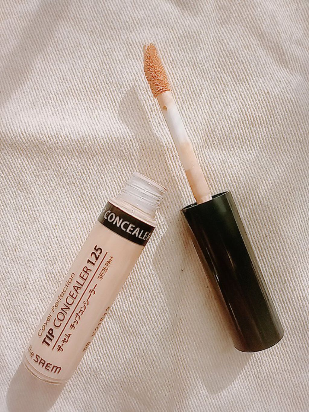 カバーパーフェクション チップコンシーラー/the SAEM/リキッドコンシーラーを使ったクチコミ（3枚目）