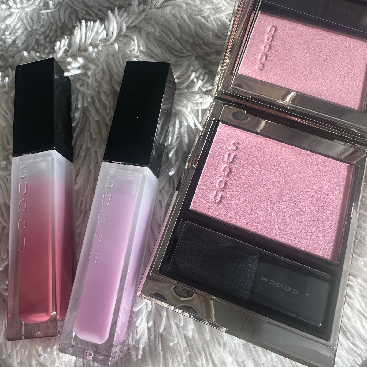 メルティング パウダー ブラッシュ/SUQQU/パウダーチークを使ったクチコミ(1枚目)