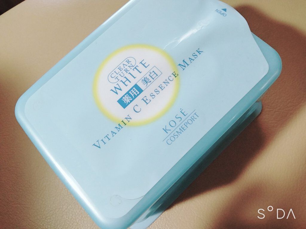 エッセンスマスク (ビタミンC)/クリアターン/シートマスク・パックを使ったクチコミ（1枚目）