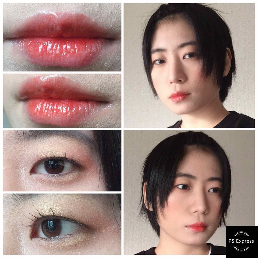 Blooming Kitty リップグロス/DAISO/リップグロスを使ったクチコミ(4枚目)