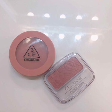 3CE MOOD RECIPE FACE BLUSH  #ROSE BEIGE/3CE/パウダーチークを使ったクチコミ（2枚目）