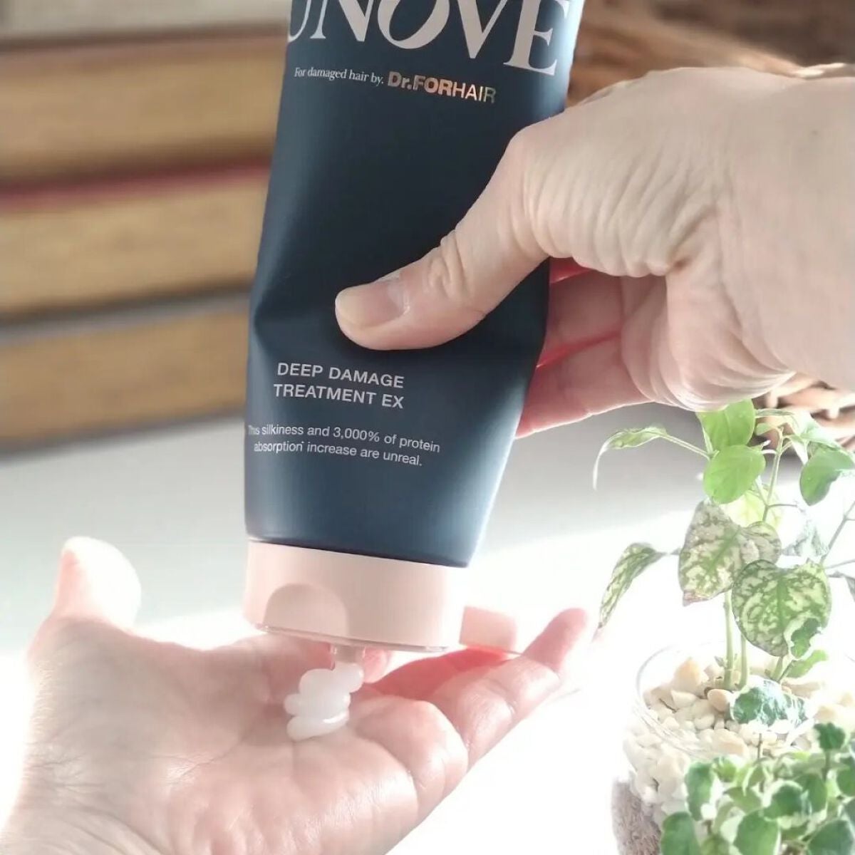 ディープダメージトリートメントEX/UNOVE/洗い流すヘアトリートメントを使ったクチコミ(2枚目)