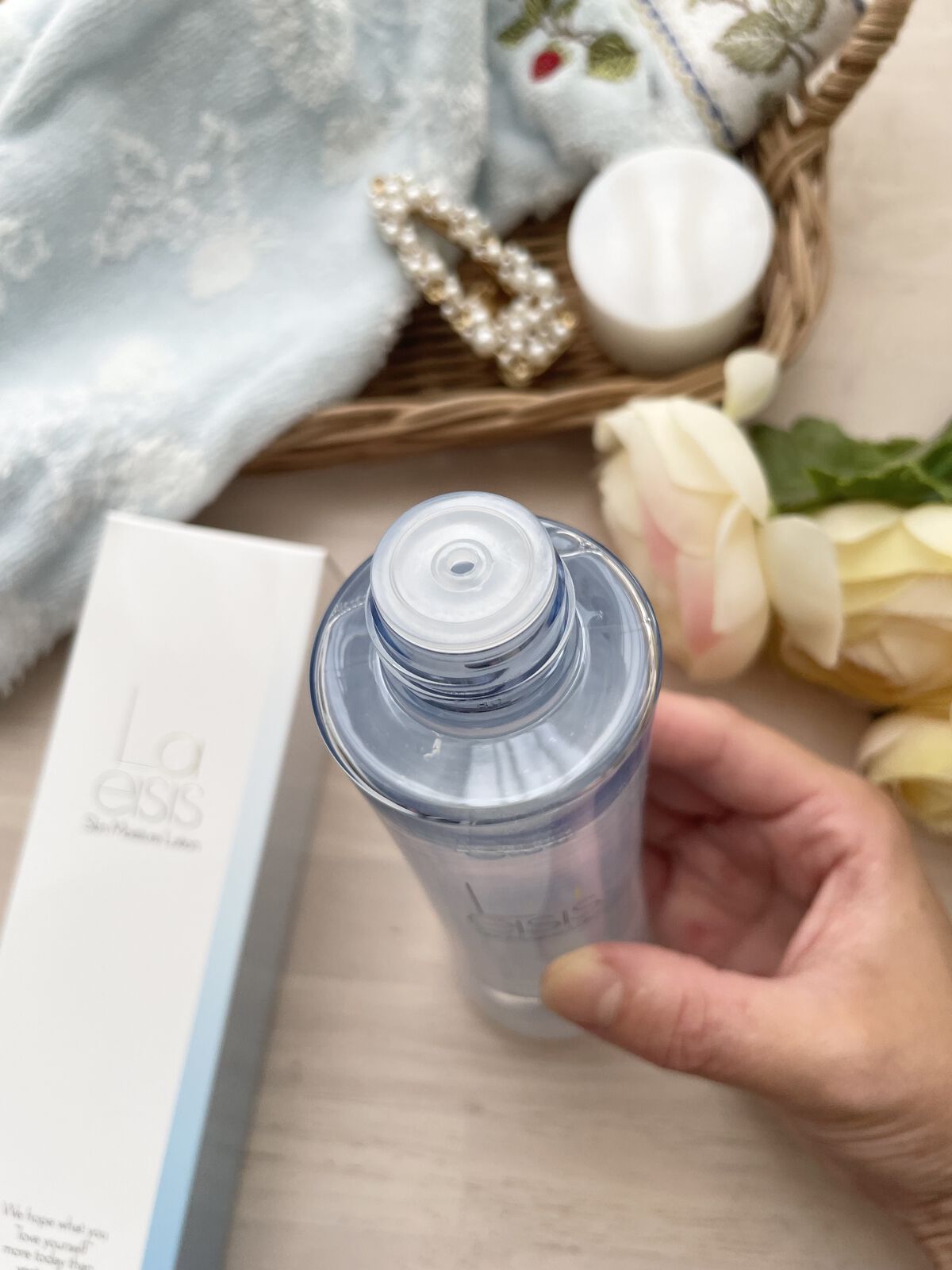 スキンモイスチャーローション/Laeisis/化粧水を使ったクチコミ（2枚目）