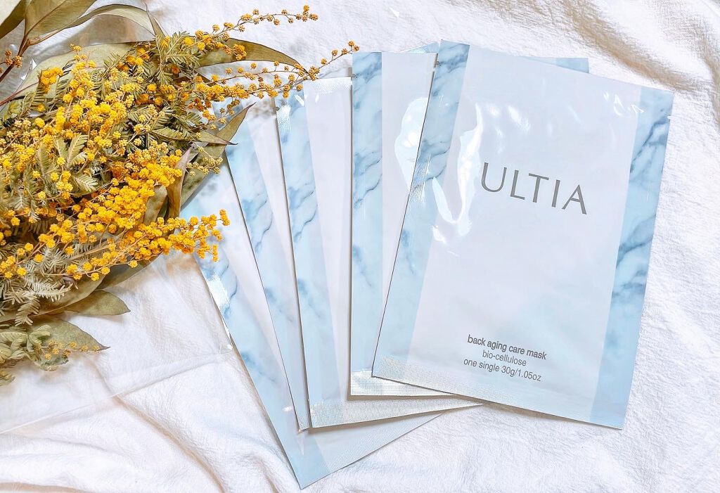 back aging care mask/ULTIA/シートマスク・パックを使ったクチコミ（1枚目）