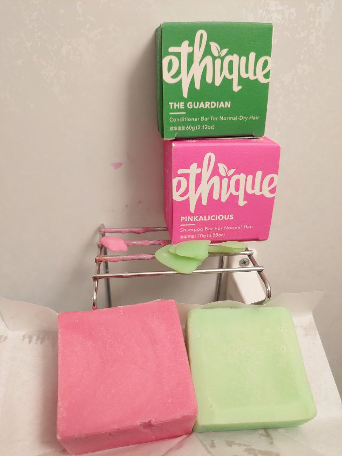 シャンプー バー ピンカリシャス/Ethique/市販シャンプーを使ったクチコミ（2枚目）