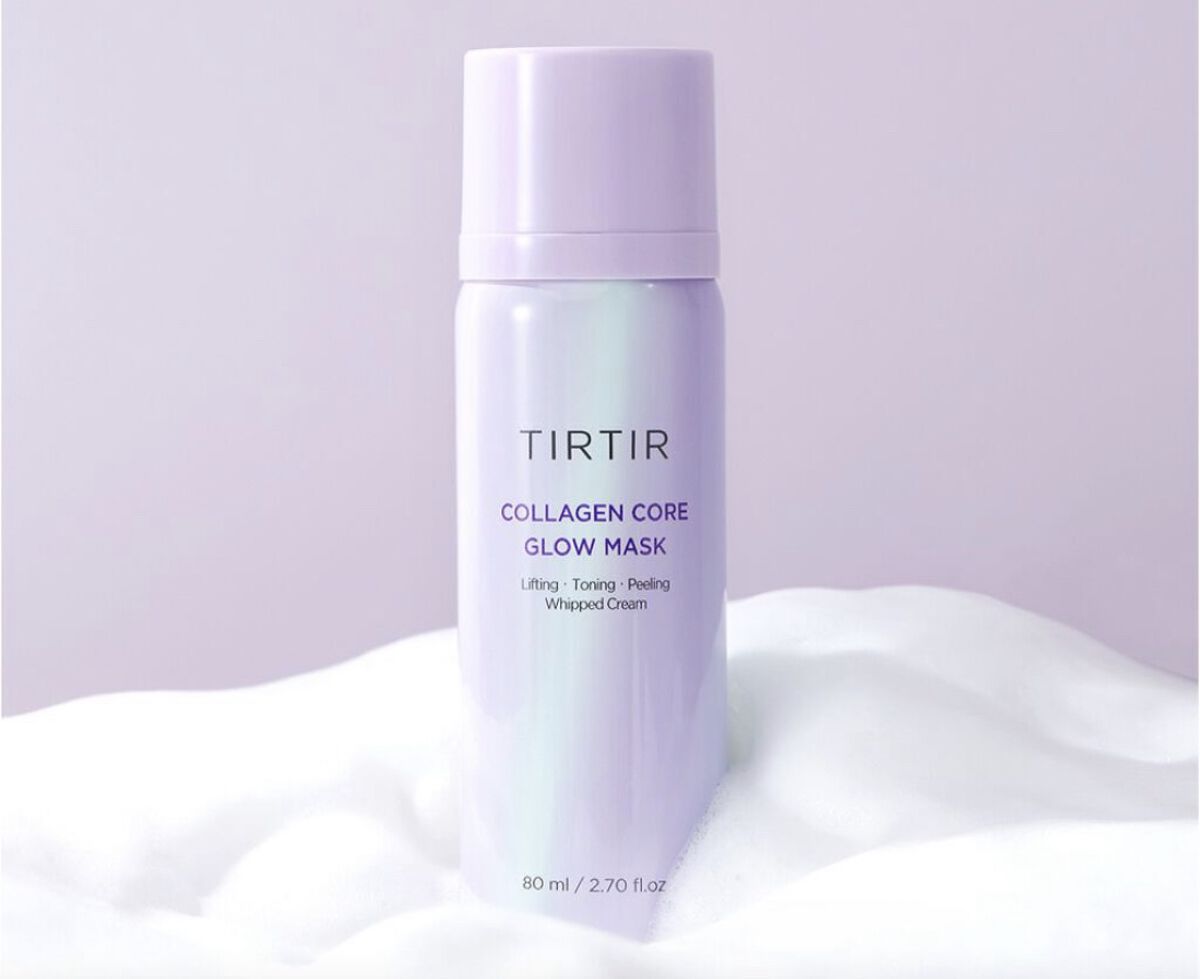 TIRTIRコラーゲンコアグローマスク

好きなYouTuberさんが使っているのを見て購入
ふわっふわな泡が気持ちよくてお肌もちもちになる🥺あと匂いが好き
わたしは少量をメイク前に仕込んで艶玉肌ペースにしてる！つけすぎるとメイクがよれち