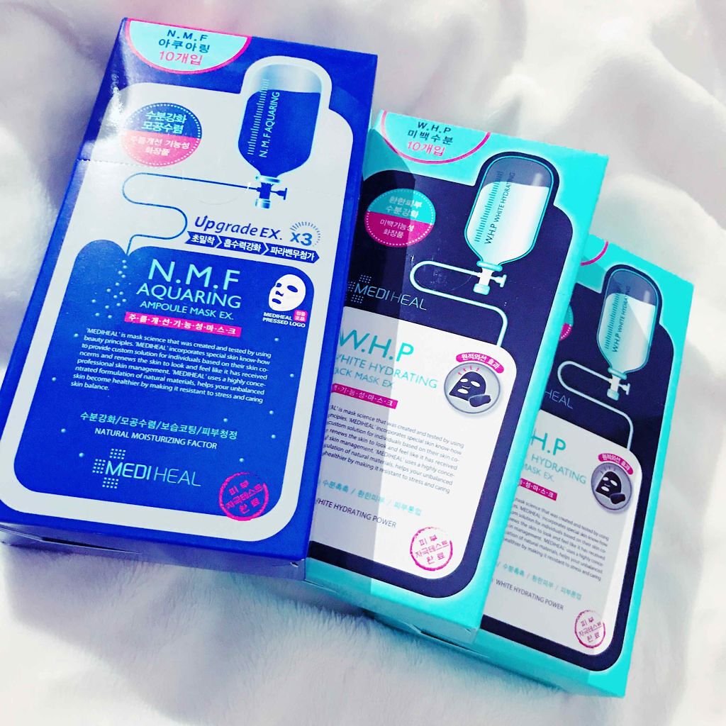 N.M.FアクアアンプルマスクJEX/MEDIHEAL/シートマスク・パックを使ったクチコミ(1枚目)