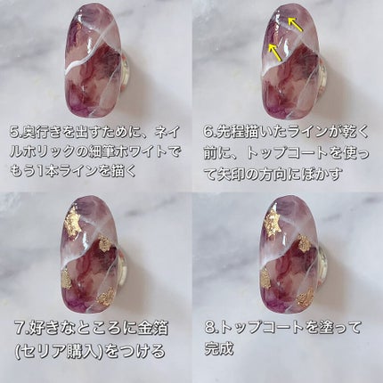 カラフルネイルズ/キャンメイク/マニキュアを使ったクチコミ(5枚目)