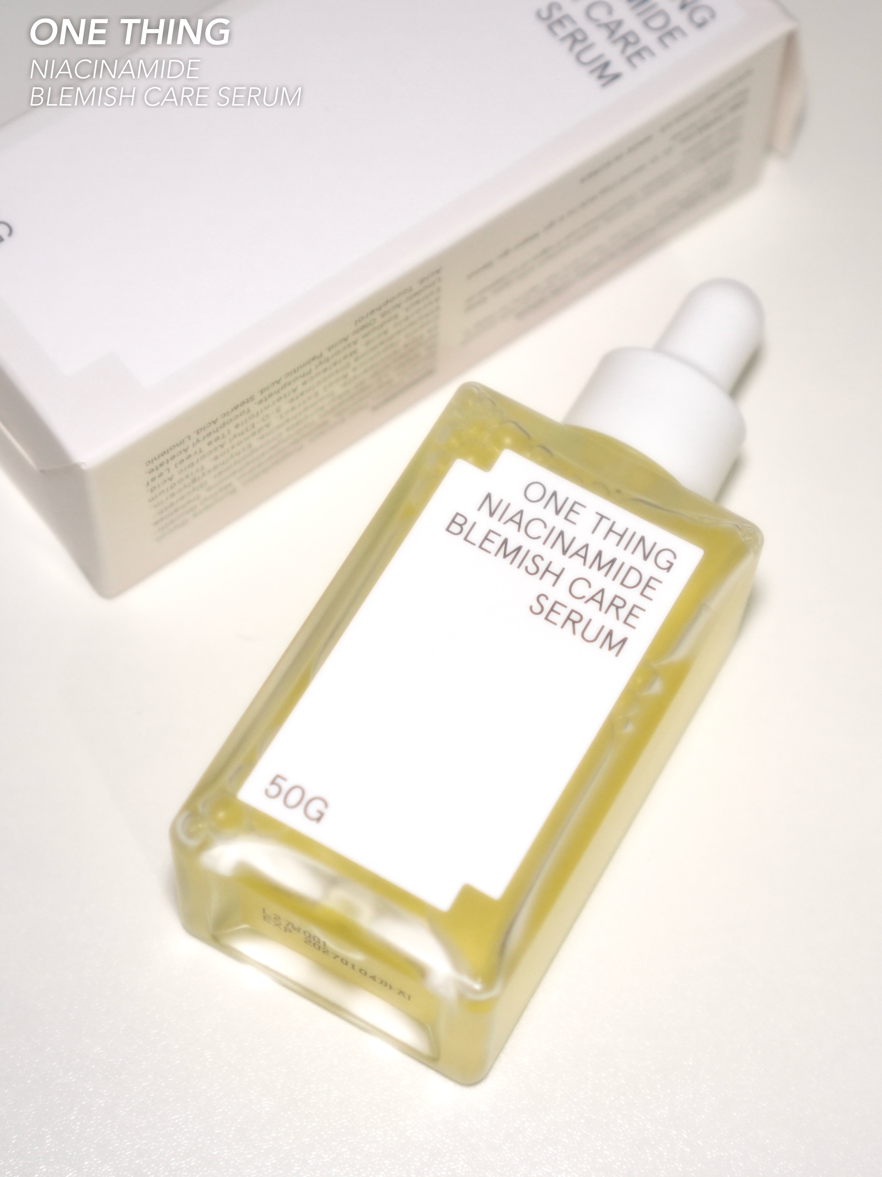 ナイアシンアミドブレミッシュケアセラム/ONE THING/美容液を使ったクチコミ（1枚目）