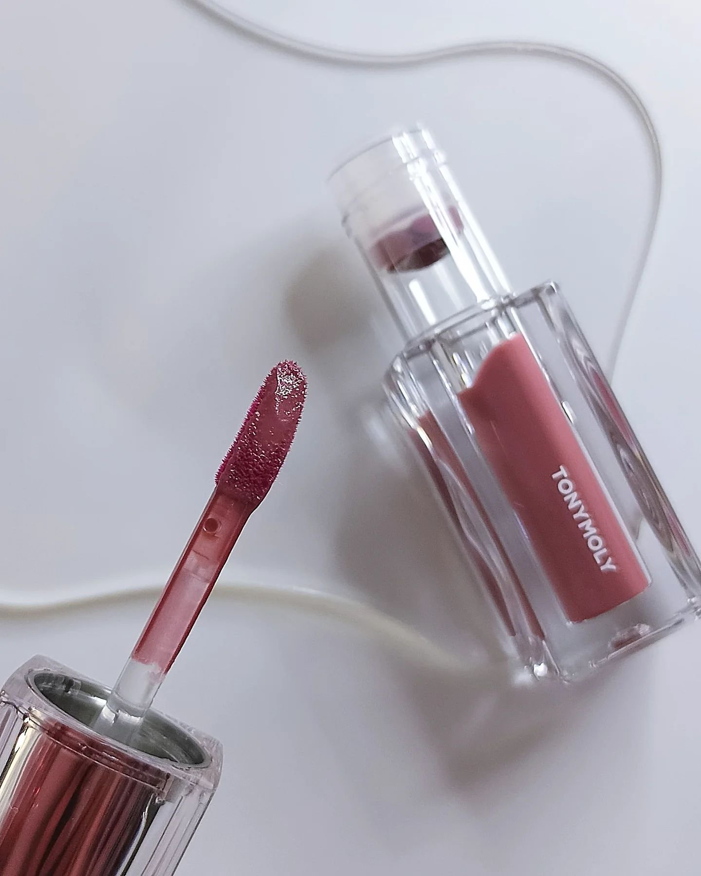 ゲットイットティントグレーズバーム/TONYMOLY/リップティントを使ったクチコミ（3枚目）