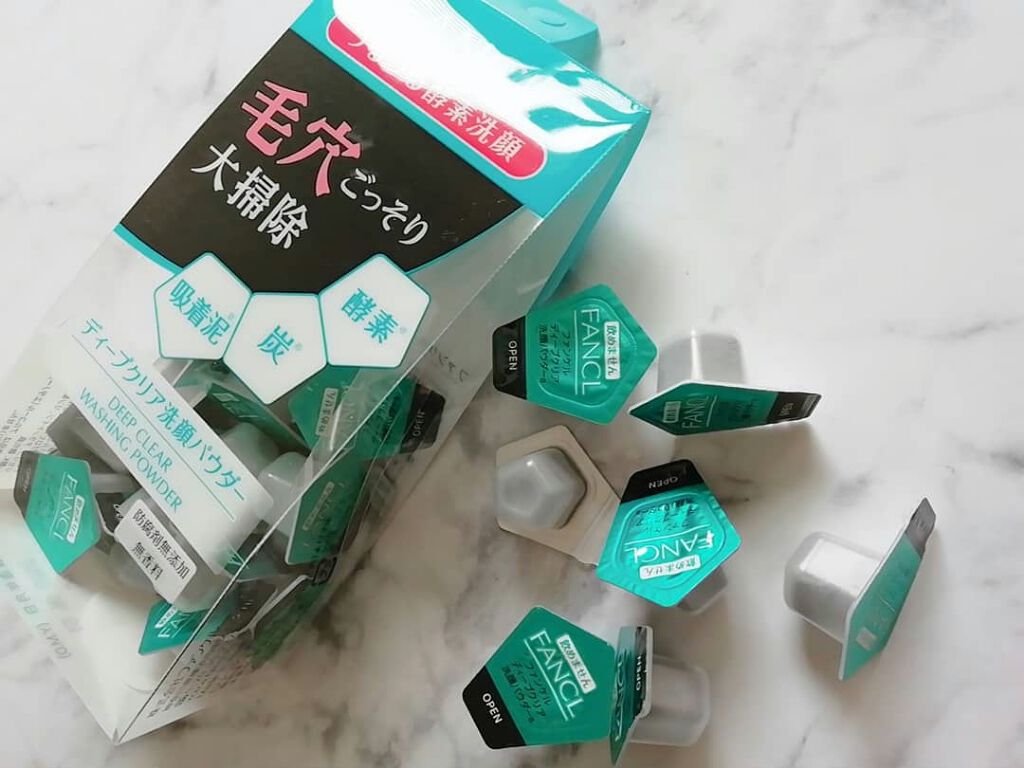 ディープクリア洗顔パウダー/ファンケル/洗顔パウダーを使ったクチコミ（1枚目）