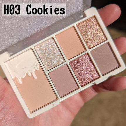 xixi アイシャドウ/xixi/アイシャドウパレットを使ったクチコミ(4枚目)