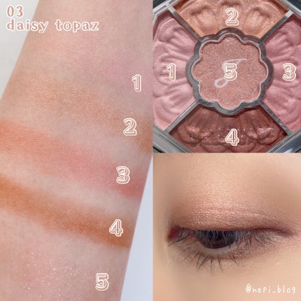 ジルスチュアート ブルームクチュール アイズ ジュエルドブーケ/JILL STUART/アイシャドウパレットを使ったクチコミ(7枚目)