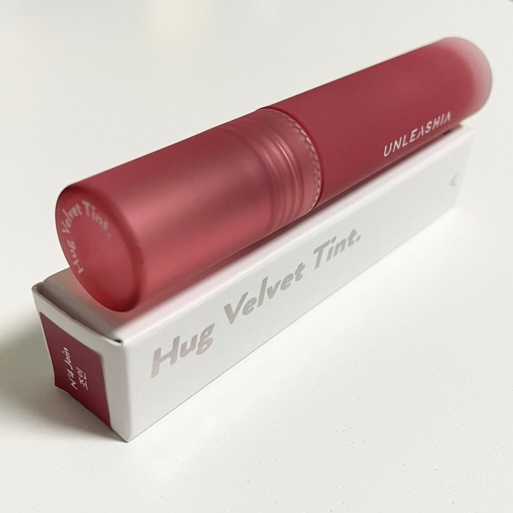 Luv Hug Velvet Tint/unleashia/口紅を使ったクチコミ(4枚目)