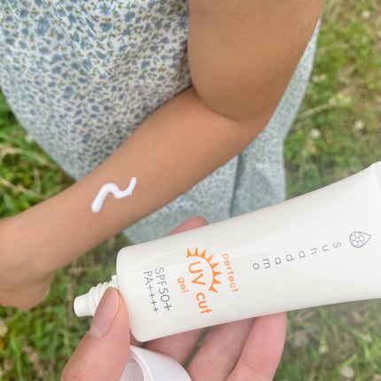 スハダモ パーフェクトUVカットジェル/ Suhadamo/日焼け止めジェルを使ったクチコミ(2枚目)