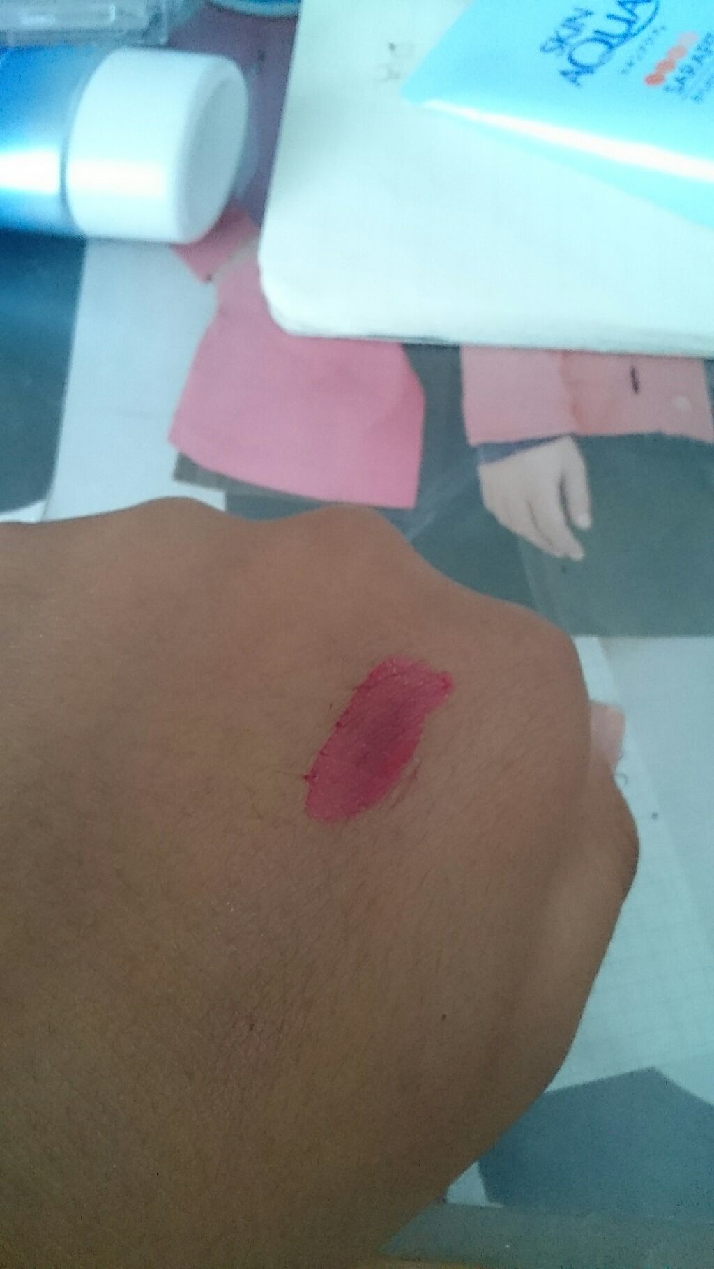 ジェリーリップティント/キャンドゥ/リップティントを使ったクチコミ（2枚目）