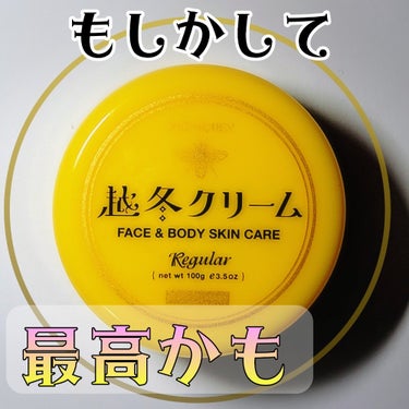 ビーハニー 越冬クリームのクチコミ「ビーハニー(ハウスオブローゼ)
越冬クリーム
100g
(これが最も定番のサイズ。その他の容量.....」（1枚目）