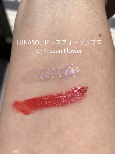 ドレスフォーリップス 07 Frozen Flower/LUNASOL/口紅の画像