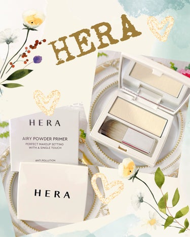 HERA エアリーパウダープライマーのクチコミ「*⋆꒰🤍🐰ྀི ℕ𝕖𝕨 ℂ𝕠𝕤𝕞𝕖🥕🤍꒱⋆*

#HERA #エアリーパウダープライマー #ミ.....」（1枚目）