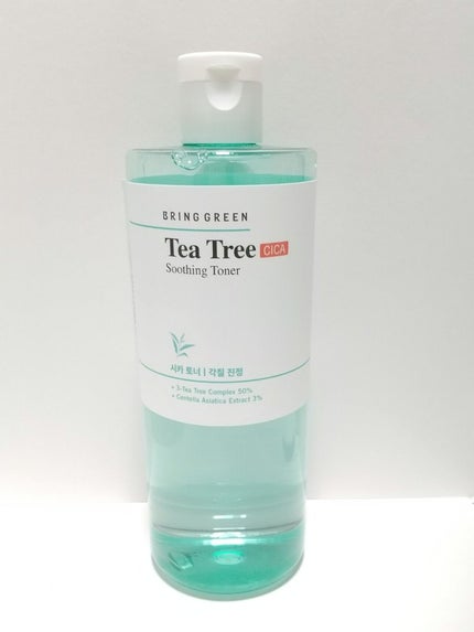 ティーツリーシカスージングトナー/BRING GREEN/化粧水を使ったクチコミ(1枚目)