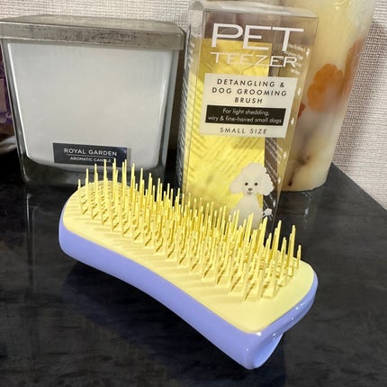 ペットティーザー スモール/TANGLE TEEZER/ヘアブラシを使ったクチコミ(2枚目)
