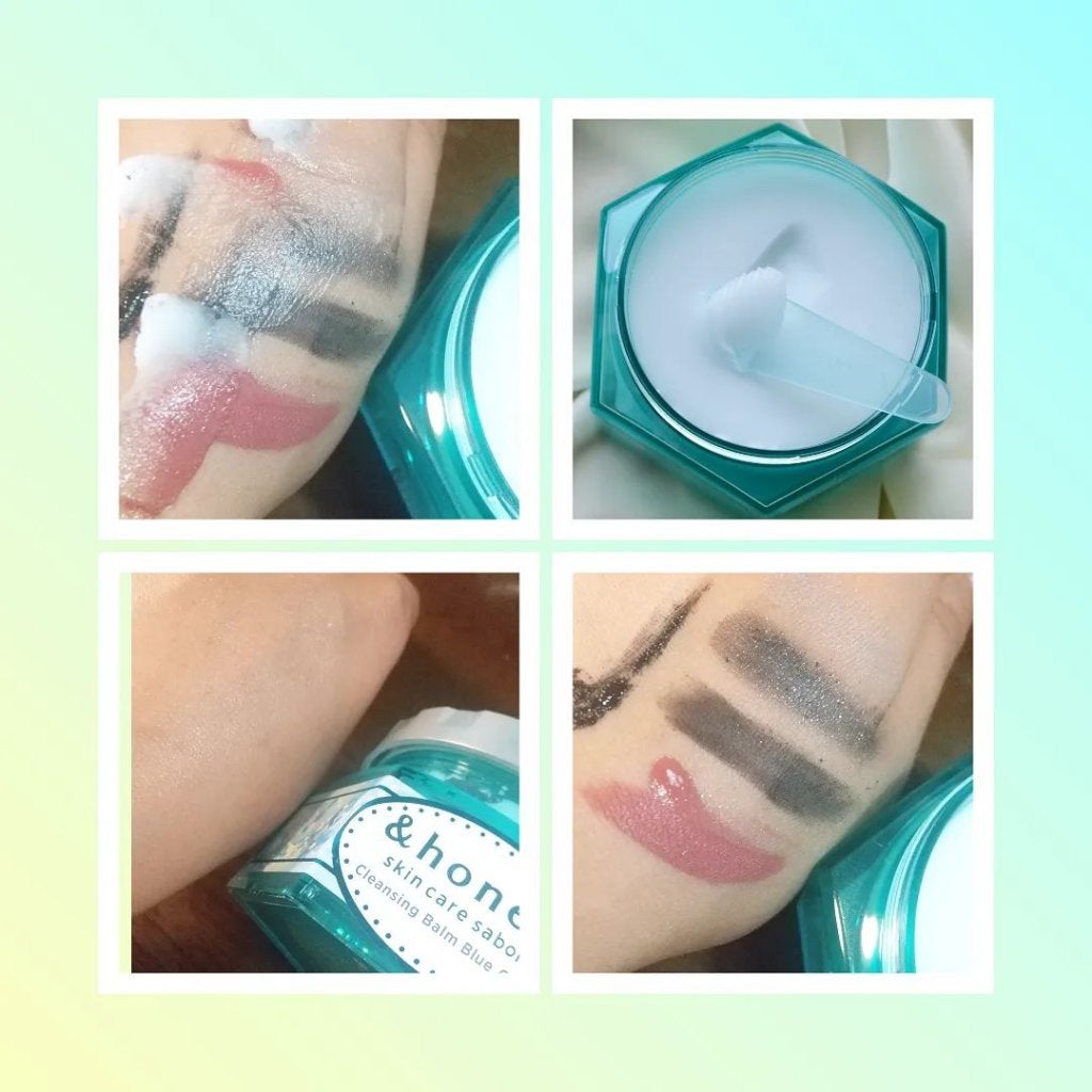 アンドハニー サボン クレンジングバーム ブルークレイ/&honey/クレンジングバームを使ったクチコミ(5枚目)
