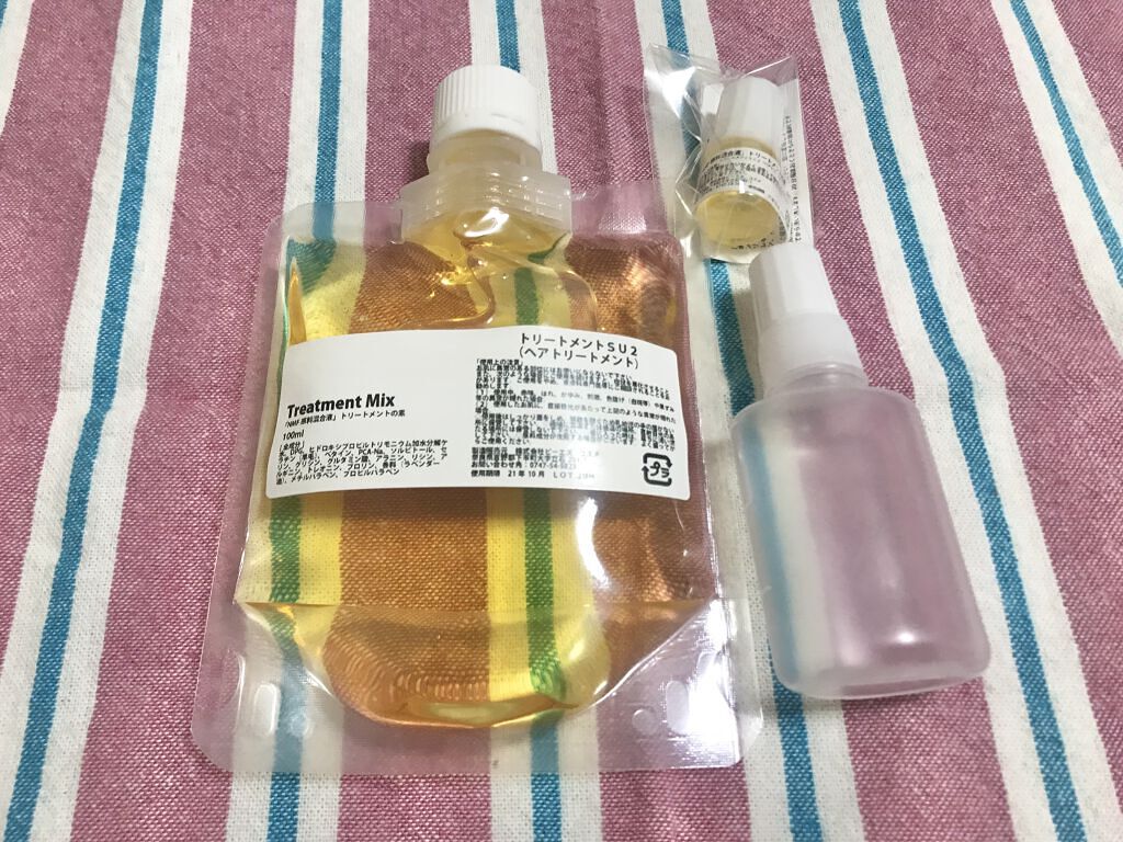 NMF原料混合液 トリートメントのもと/ビーエスコスメ/洗い流すヘアトリートメントを使ったクチコミ（1枚目）