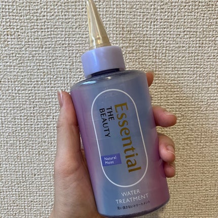 エッセンシャル プレミアム ウォータートリートメント ナチュラルモイスト/エッセンシャル/アウトバストリートメントを使ったクチコミ(1枚目)