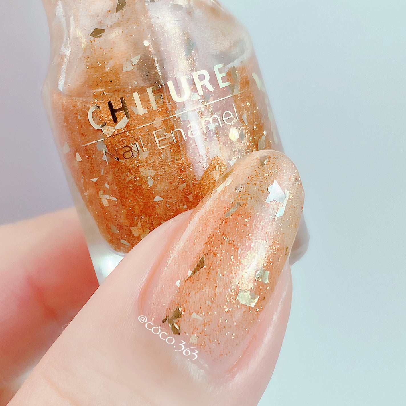 ネイル エナメル/ちふれ/マニキュアを使ったクチコミ(2枚目)