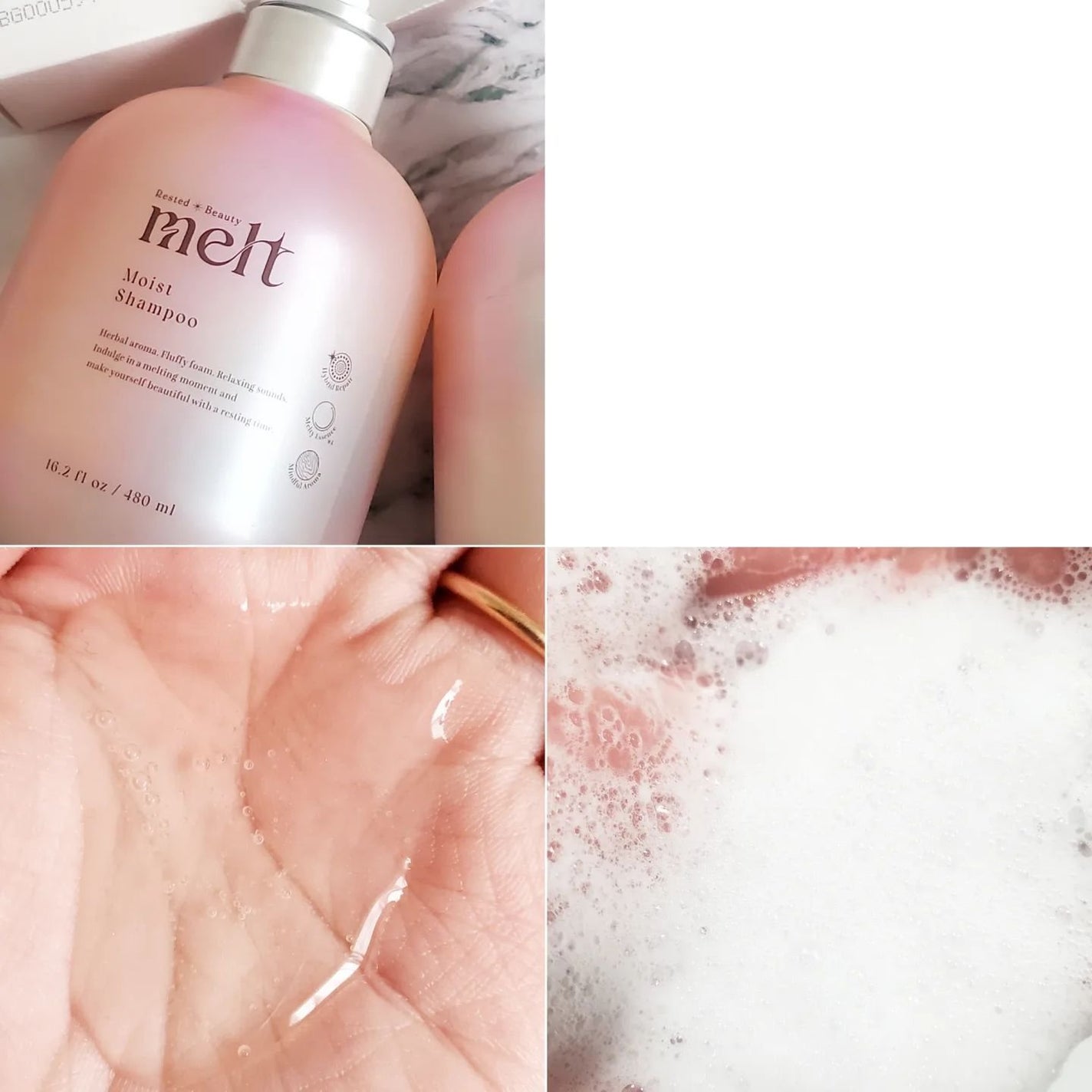 メルト モイストシャンプー/トリートメント/melt/市販シャンプーを使ったクチコミ(2枚目)