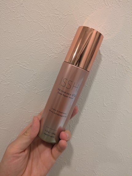 イッシ ザ ヘアミルク Dx ディープリペアモイスト/ISSHI/ヘアミルクを使ったクチコミ(1枚目)