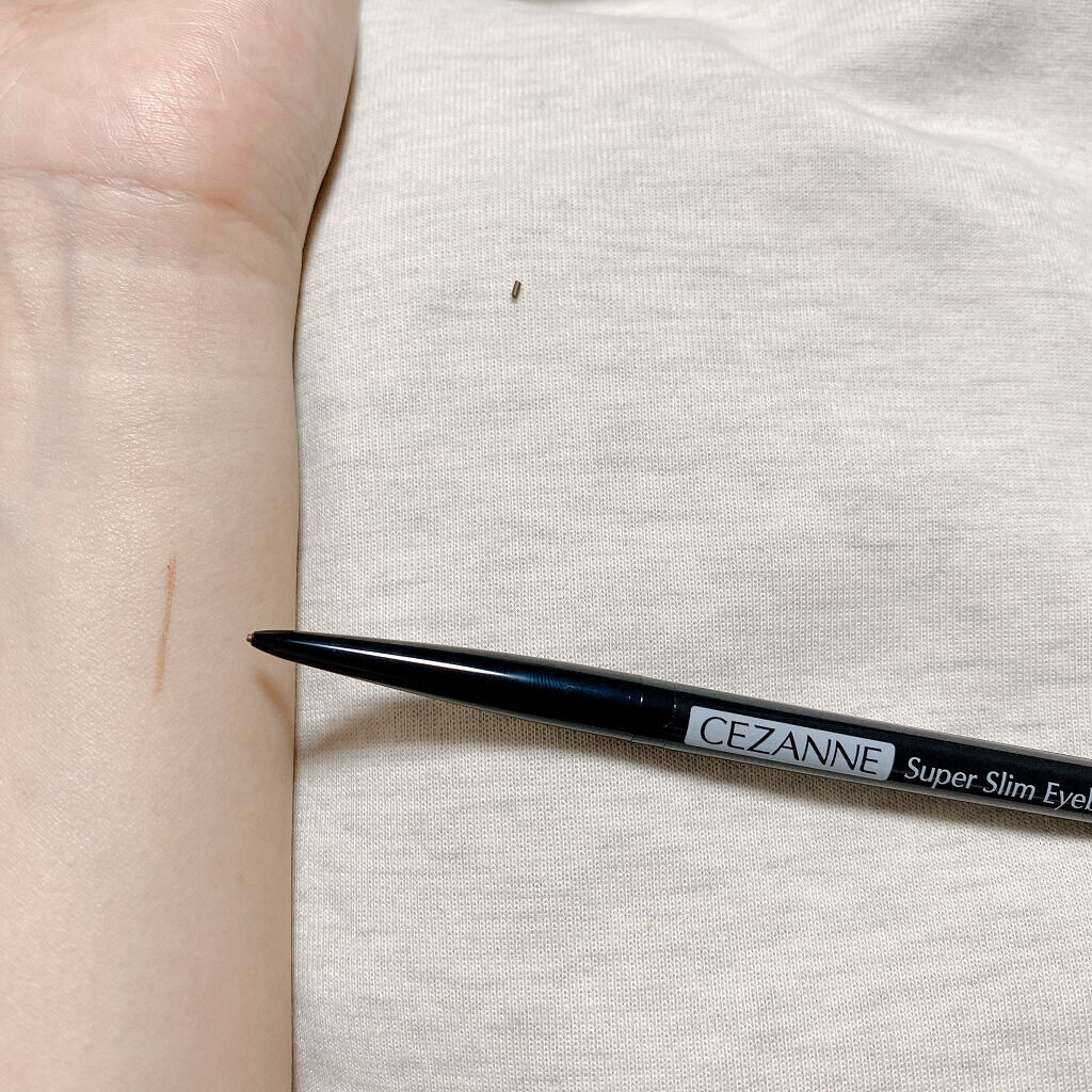超細芯アイブロウ/CEZANNE/アイブロウペンシルを使ったクチコミ（2枚目）