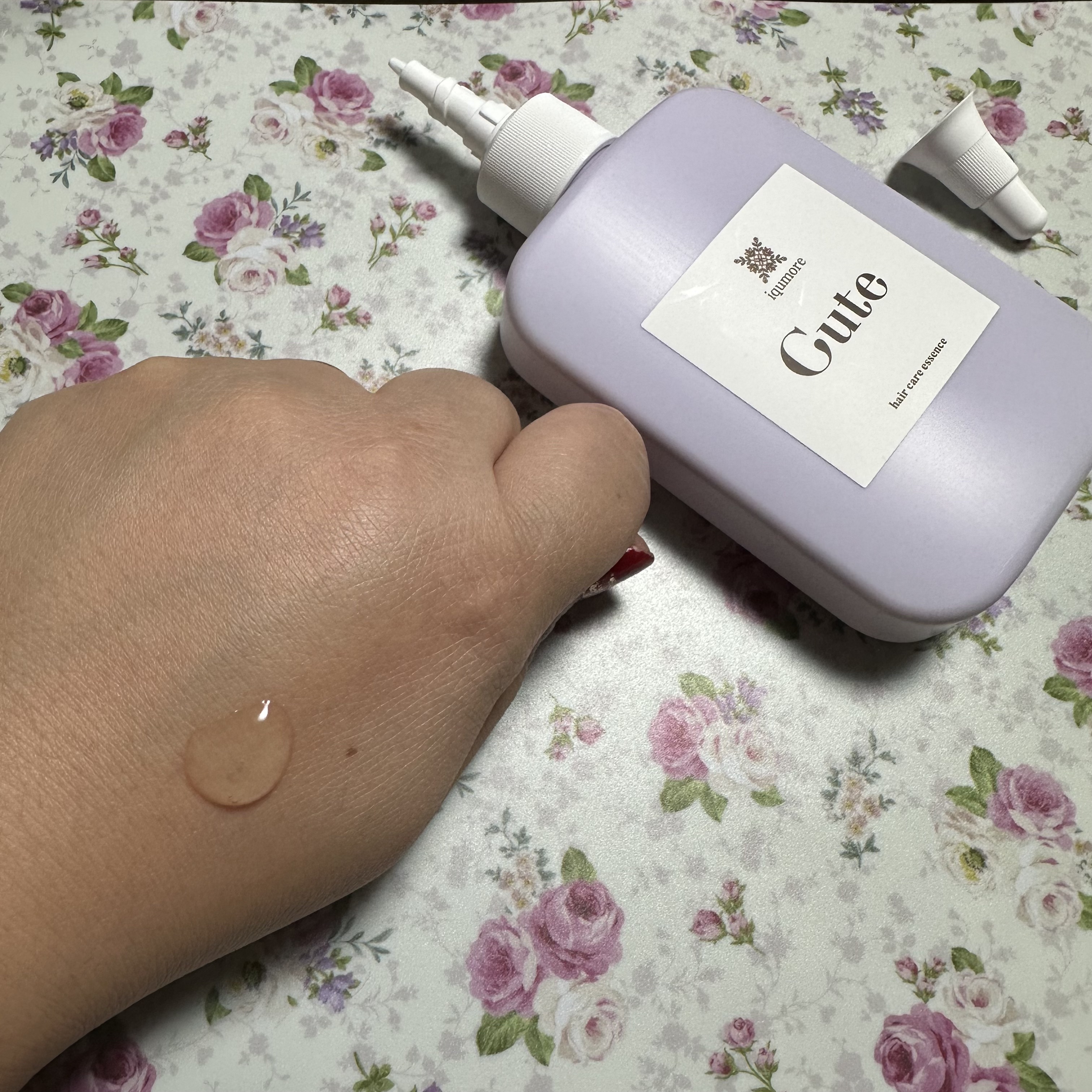 キュートヘアケアエッセンス/iqumore/頭皮ローションを使ったクチコミ（3枚目）